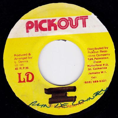 7inch Record NINJAMAN - Run De Country NONE Pickout Jamaica Reggae, Ska & Dub Used