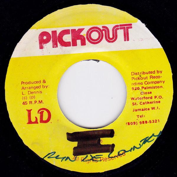 

7inch Record NINJAMAN - Run De Country NONE Pickout Jamaica Reggae, Ska & Dub Used