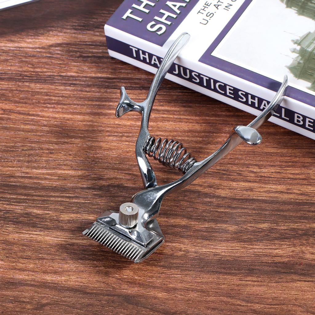 Manual Push Low-Noise Non-Electric Hair Clipper