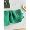 Sheep wool couple solid color knitted wool scarf women's autumn and winter value for money, thickened warm scarf