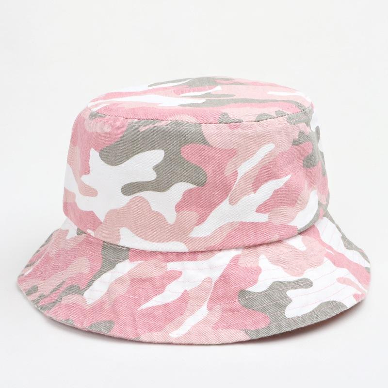 New Washed Old Camouflage Breathable Fisherman Hat Men and Women Jungle Adventure Retro Mountaineering Sun Hat Sunshade