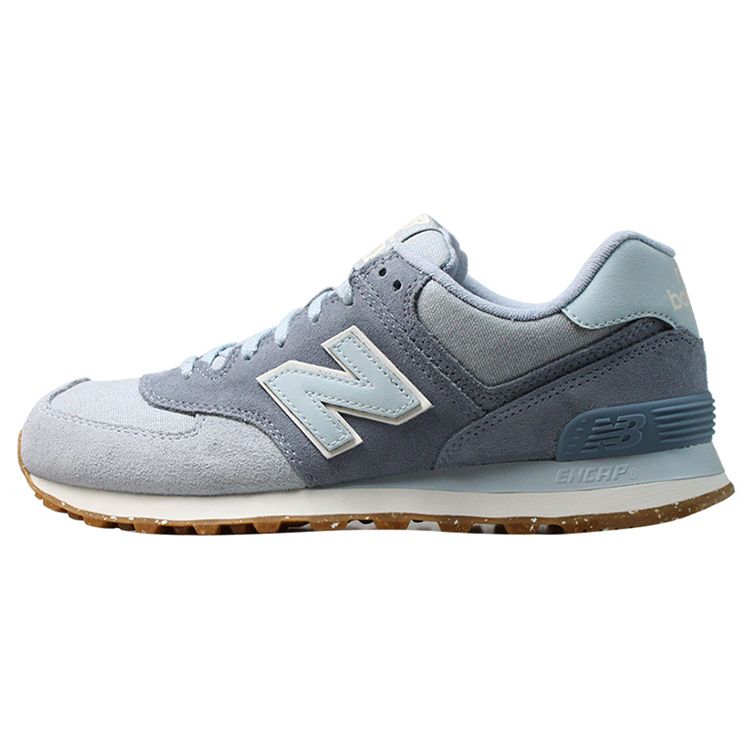 New Balance Nb 574 Minimalist Casual Low-Top Running Shoes Unisex sneakers Light-Blue ML574SEB