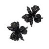 Multi-color Painted Flower Petal Earrings - Exquisite European & American Style