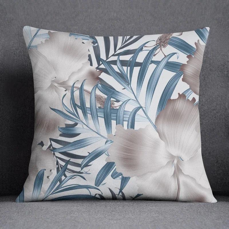 Colorfulpattern Tropical Flower Series Pillow Decoration Pillow Bedroom Sofa Car Cushion Cover Pillow Case
