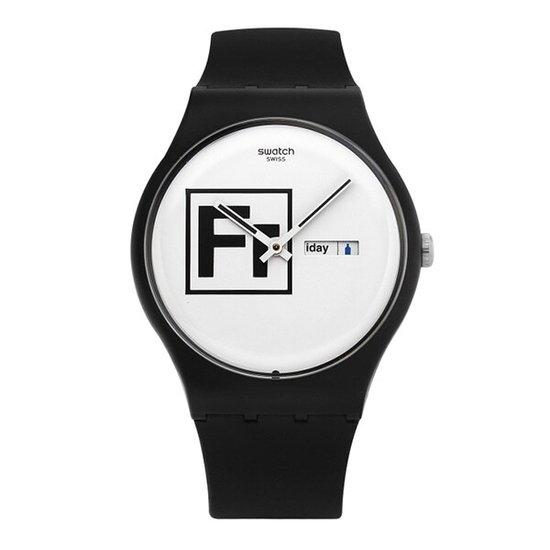 

Swatch SUOB722 FRITZ мужские уретановые часы