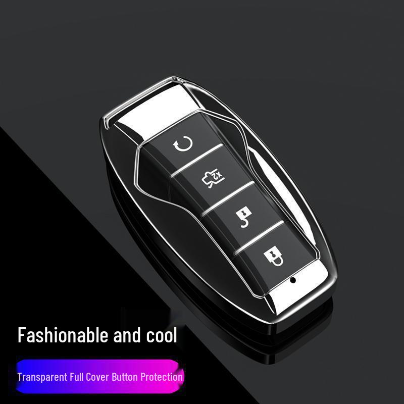 Mercedes Tengshi X Electric Car Key Case Shell - Remote Control Accessory D9 Key Decoration