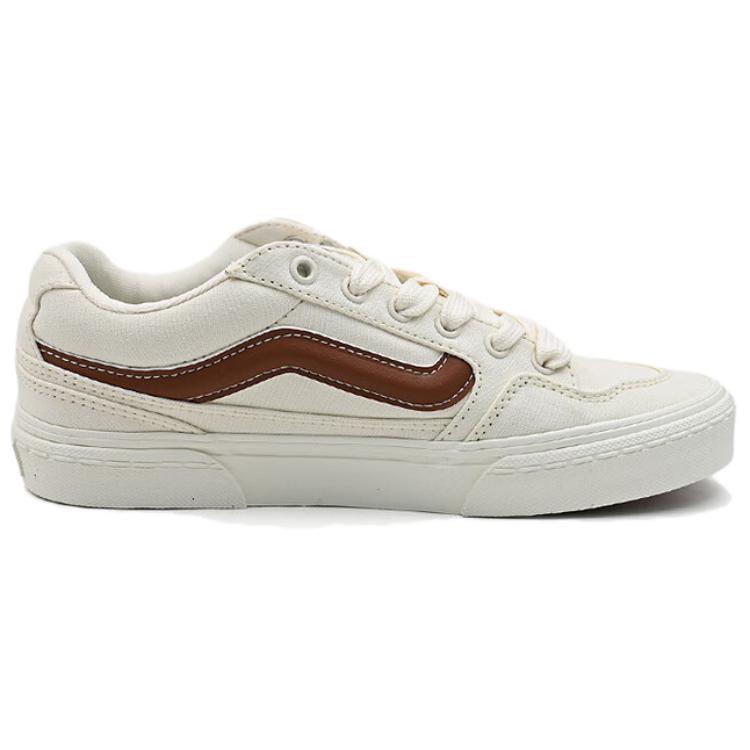 Vans Caldrone Comfortable Versatile Low-Top Skate Shoes Men Sneakers Beige VN000CSP1RE