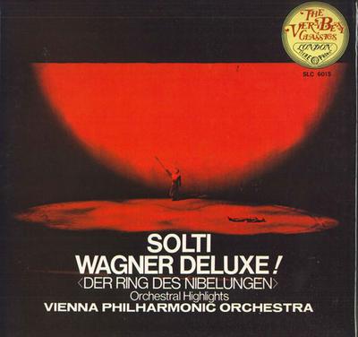 LP Record SIR GEORG SOLTI - Wagner Deluxe SLC6015 LONDON 1973 Japan Classical Used