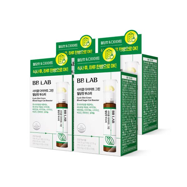 

BB Lab Cha Jooyoung Cycle Diet Green Blood Sugar Cut Booster 4 boxes for 20 days