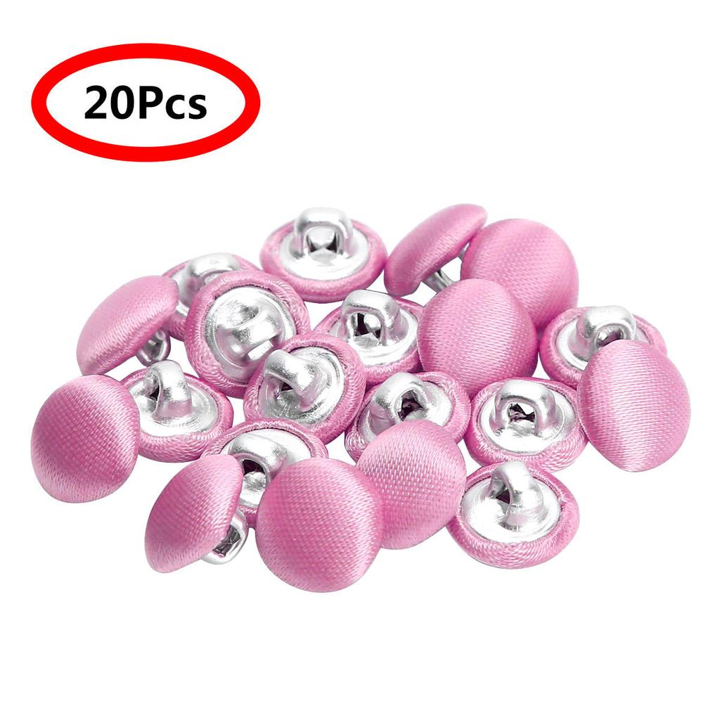 20Pcs/Lot Satin Covered Button Wedding Dress Coat Windbreaker Button DIY Accessories