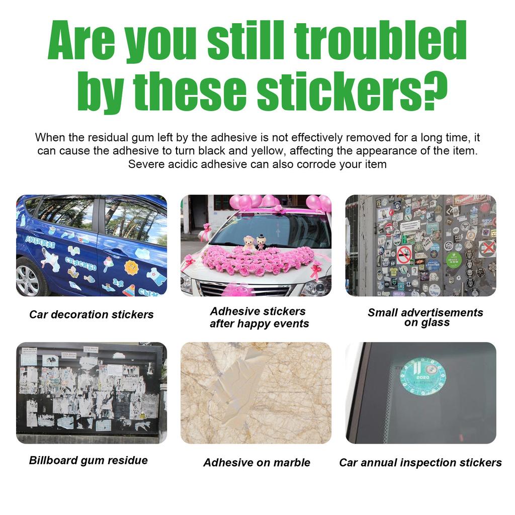 Homonth Glue Remover Multi-purpose Adhesive Remover Double-sided Adhesive Without Leaving Marks Glue Remover Cleaning Agent