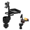Car Cup Holder Adapter with Phone And Food Tray
