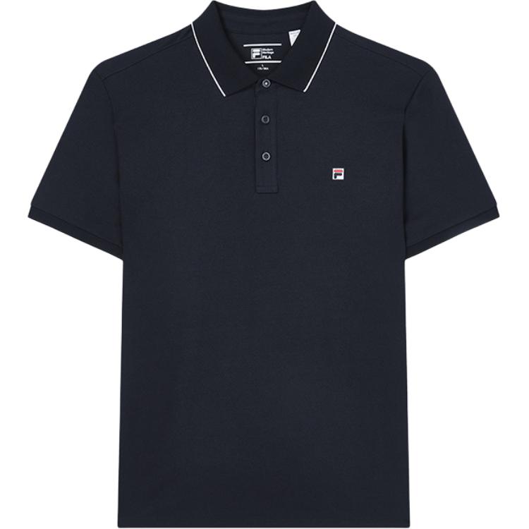 

Новая мужская рубашка поло FILA MODERN HERITAGE, цвет легендарный синий, F51M523102F-NV XL(180/100A)