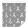 White retro pattern wallpaper for living room and bedroom 50x1000