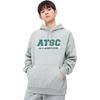 Anta Lifestyle Series Lettered Hooded Pullover Sweatshirt Men sweatshirt Gray Heather-Gray 152348704-3