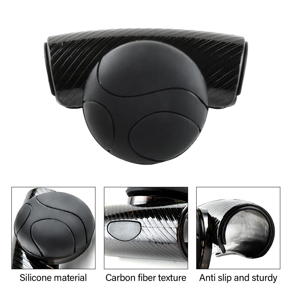 Richtungsspirale Knopfkugel Müheloser Ball 360 ° Einhand-Lenkhilfe Fahrverstärker Multifunktionales Fahrartefakt