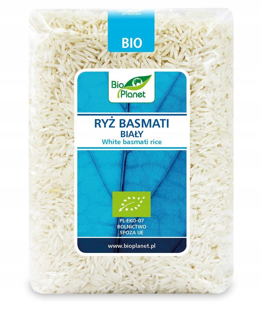 WHITE BASMATI RICE GLUTEN-FREE ORGANIC 1 kg - BIO PLANET