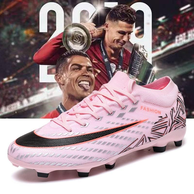 Mens Low-Cut Football Cleats Grass Artificial Turf Training Outdoor Soccer Shoes