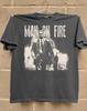 Man On Fire Movie T-Shirt, Denzel Washington Graphic Tee, Classic 2000s Action Film Apparel, Dakota Fanning Movie Fan Gift T-shirt