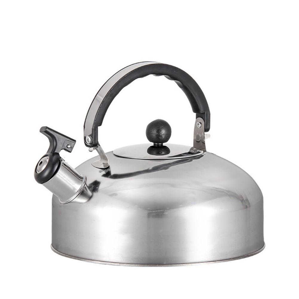 2L Whistling Kettle Stainless Steel Stovetop for Gas Electric Induction