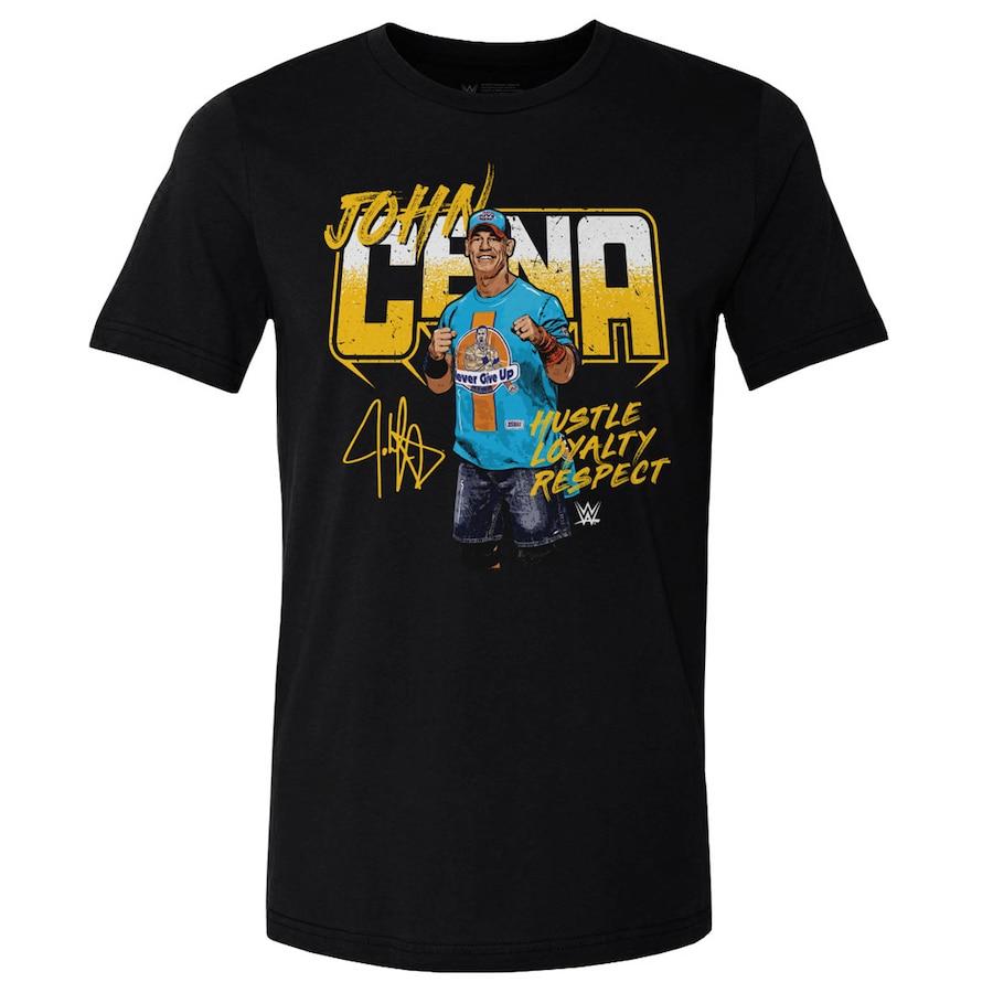 John Cena Wwe Abschiedstournee Druck Herren T-Shirt O-Ausschnitt Baumwolle Kurzarm Mode Übergröße Tees Lässig Locker Sport Street Top