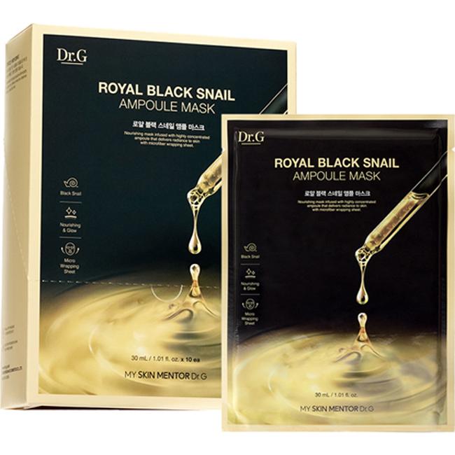 Dr.G Royal Black Snail Ampoule Mask 10ea 10ea