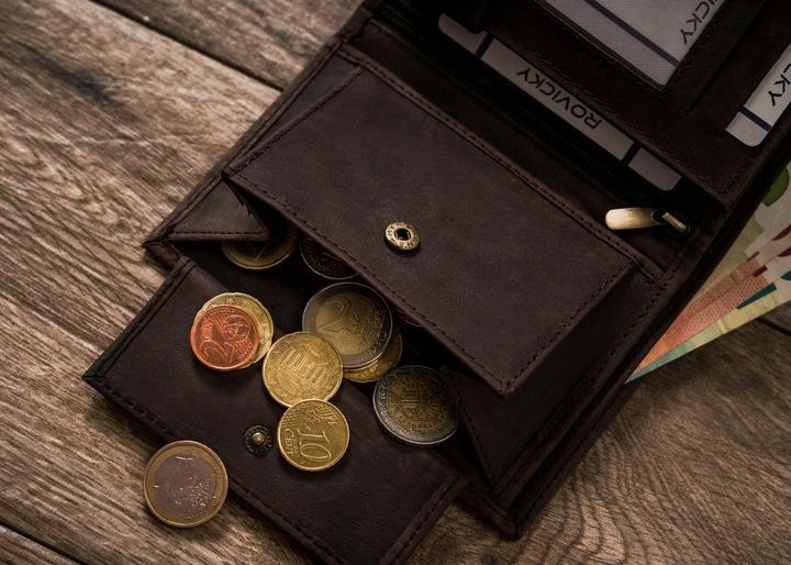 Large, Vertical Men's Wallet Made of Genuine Leather - Always Wild
