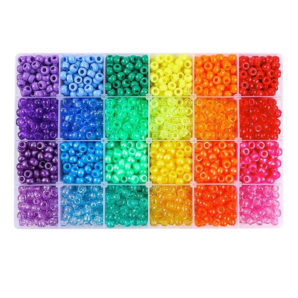 Buy 2880pcs Pony Beads Set DIY Bracelets Earring Jewelry Making