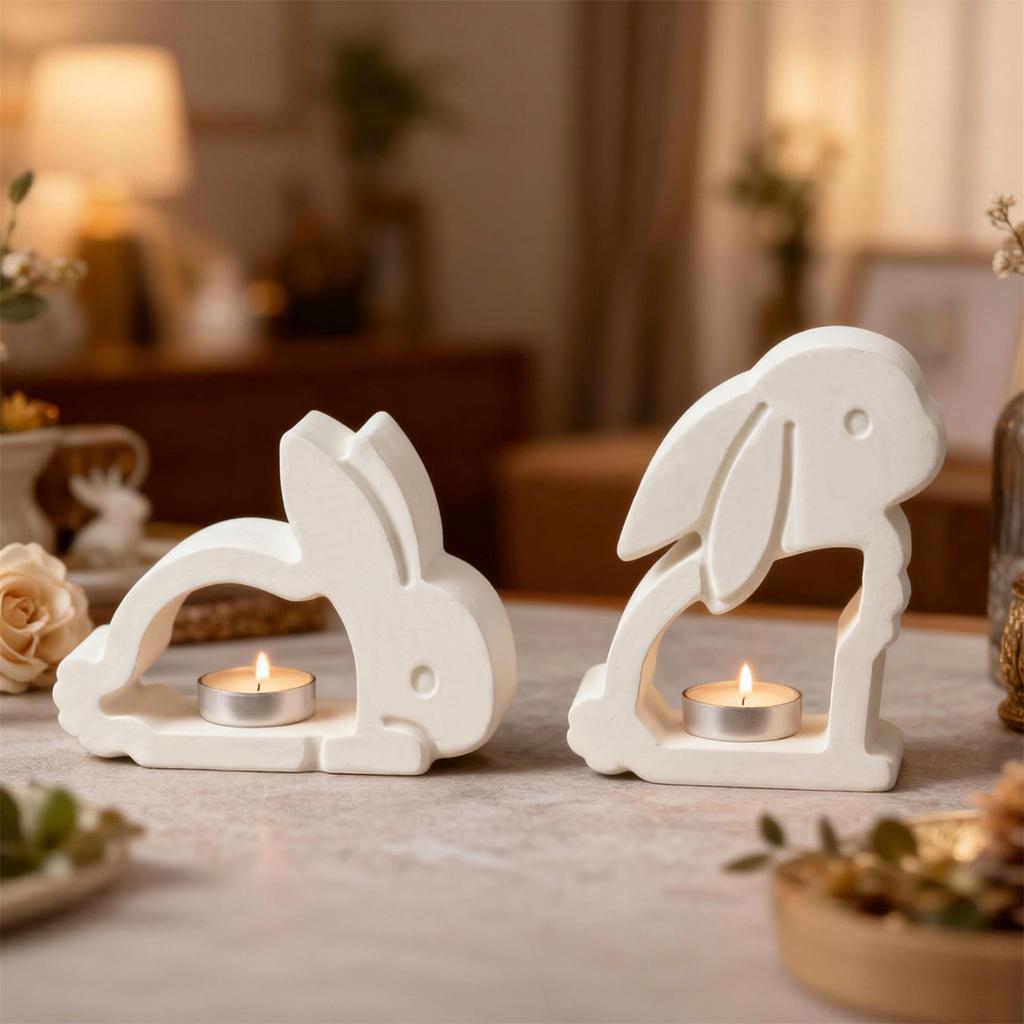 Hollow Candle Holder Gypsum Silicone Mold, A Gift For Friends