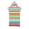 Adult Bath Towel Beach Towel Cape Geometric Print Hooded Bath Towel