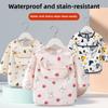 Feeding Blouse Children Feeding Bib Waterproof Toddler Bibs High Quality Baby Long Sleeve Apron
