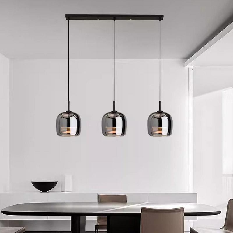 Nordic Glas LED Kronleuchter Luxus Pendelleuchte Moderne minimalistische Hängeleuchte dekorative Innenbeleuchtung