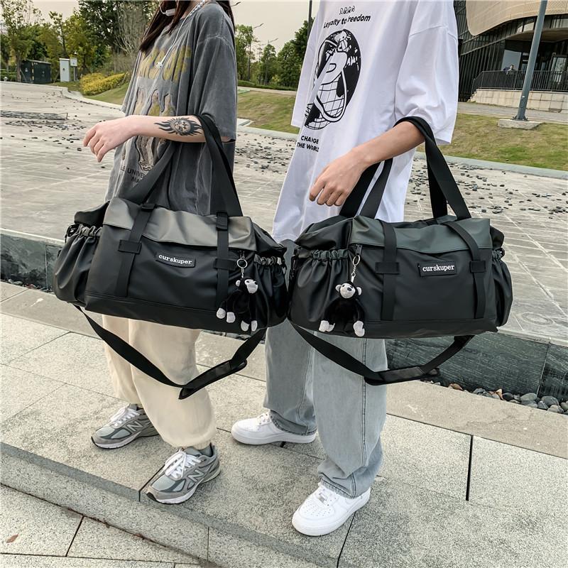 Large Capacity Travel Bag Portable Luggage Bag Crossbody Bag Short-distance Travel Bag Sports Fitness Bag