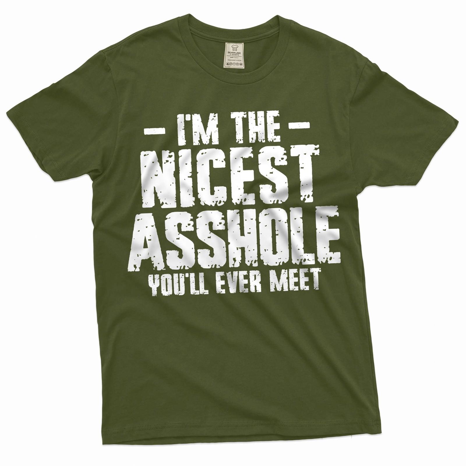 Men s Funny rude offensive T-Shirt Mens Womens Tees Top humorous tee shirt gift tee adult humor tee M