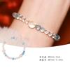 Chenghai Crystal is a natural white crystal aquamarine bracelet, a stunning crystal bracelet with beads, offering a light luxury and exquisite niche