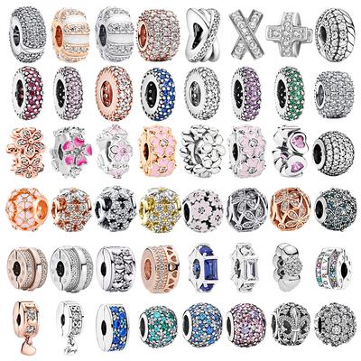 925 Silver Charm Beads Multiple Series for DIY Jewelry Making Fine Gift for Women Silver Jewelry