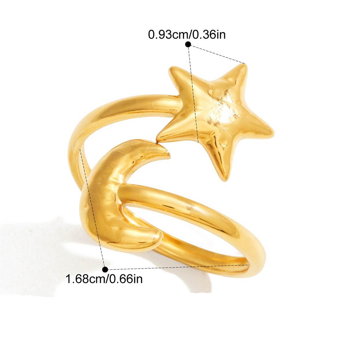 

New Openwork Lace Adjustable Opening Ring Metal 18 K Plated Statement Trendy Jewelry Bagues Pour Femme Gift