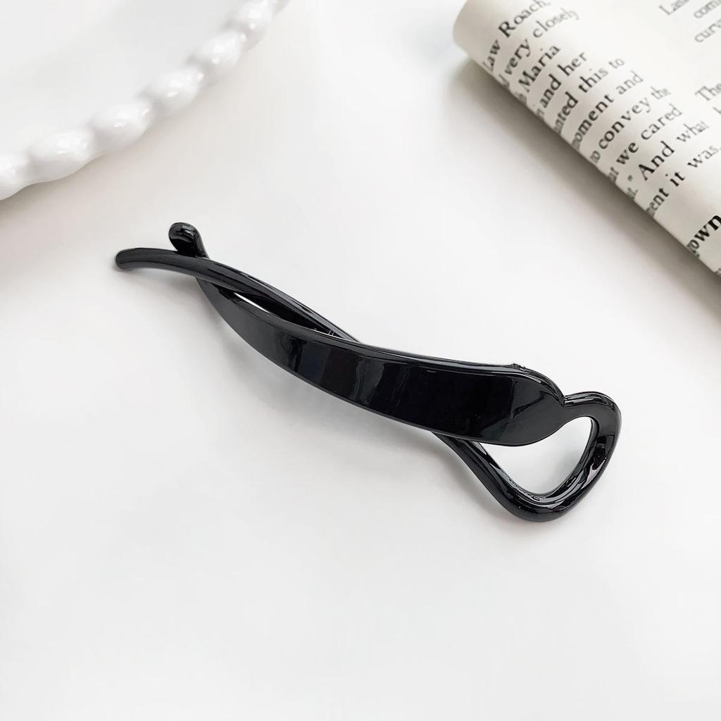 Korean-Style Banana Clip for Elegant Ponytail and Bun Hairstyles