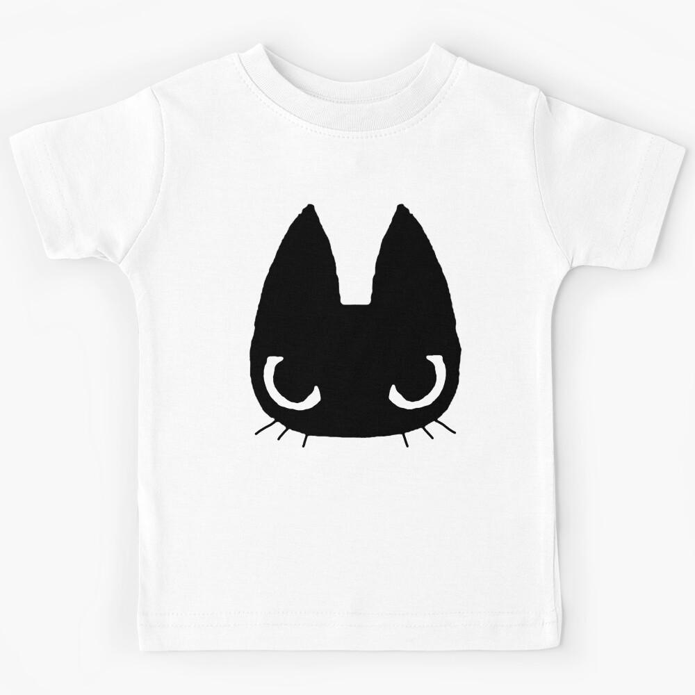 Black Kitty Kids T-Shirt 120