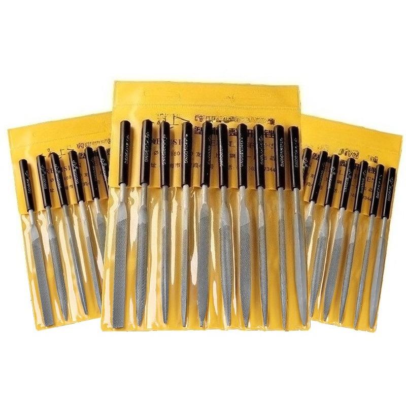 10 Stück 140mm Mini Nadelfeilen Set DIY Holz Raspel Feile Nadel Schmuck Polieren Schnitzen Diamantfeile Handliche Werkzeuge Keramik Handwerk