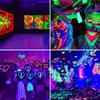 T-SUN 1PC 100W LED UV Black Lights Stage Blacklight Ultraviolet Flood Effect Light for Halloween Xmas Dance DJ Disco Party Bar