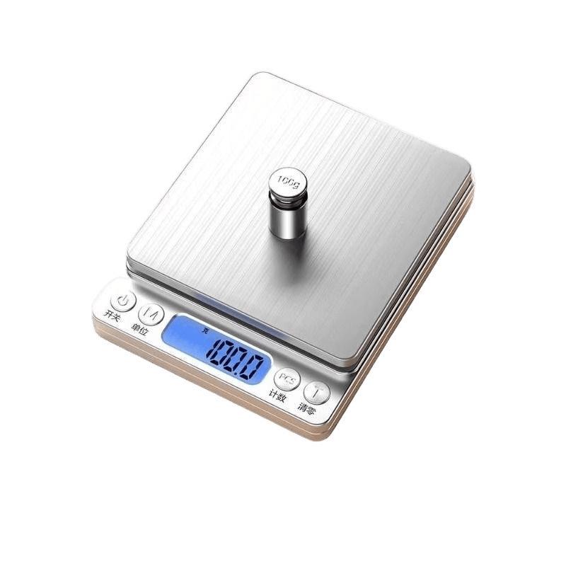 Compact Precision Kitchen Scale for Baking and Cooking