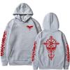 2025 Hot Sale Hoodie for Man Autumn Winter Daily Casual Sporty Jogging Sweatshirt Raven Rune Pattern Fashion Pullover
