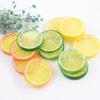 Lemon Slice Simulation Fake Fruit Model for Photography and Home Decoration