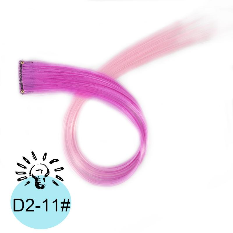 

Одна карта градиент висячие ушки краска трехцветный накладной парик BB клипса цветной парик женский синтетический парик для использования на музыкальном фестивале Хэллоуин вечеринка