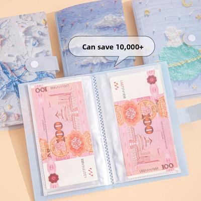 100 Envelopes Money Saving Challenge Oil Painting Money Organizer A6 Budget Challenge Couple Savings Binder Sheets