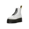 Dr. Martens 1460 Pascal Pisa Combat Boots White Women's 26925113