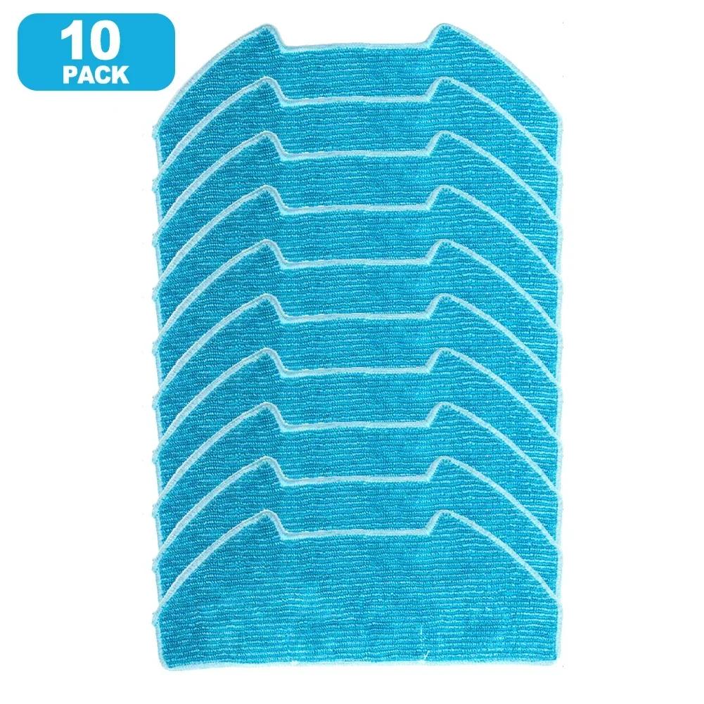 4/10 Pack Mop Cloth Kit Compatible For-Vozascly R10 Robot Vacuum Cleaner Accessories With Mapping Washable Reusable Mop Cloth