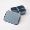 Skater Lunch Separate 1 Dishwasher Microwave Made in Ash Blue Box, Antibacterial, Type, Tier, 900ml, Safe, Safe, Japan, (PTLBS9AG-A)