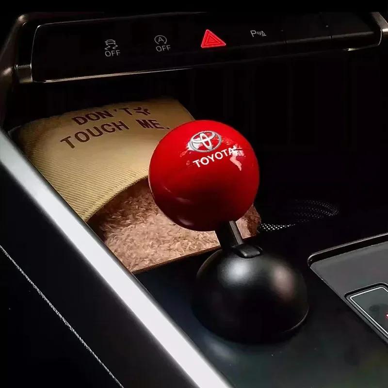 Car Logo Push Start Button Lever Creative Protective Cover For Toyota Yaris Corolla Avensis Aygo Vitz Vios Yaris Mark-X Mirai